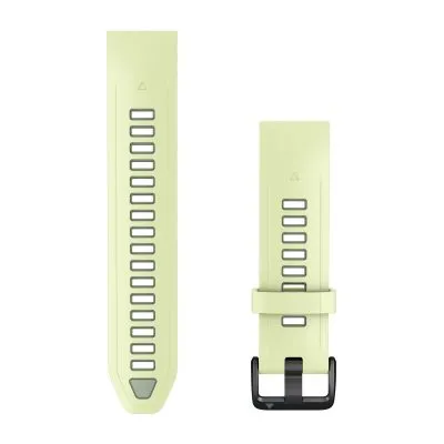 Garmin QuickFit 20 Watch Band Citron/Willow Silicone Garmin QuickFit 20 Watch Band Citron/Willow Silicone