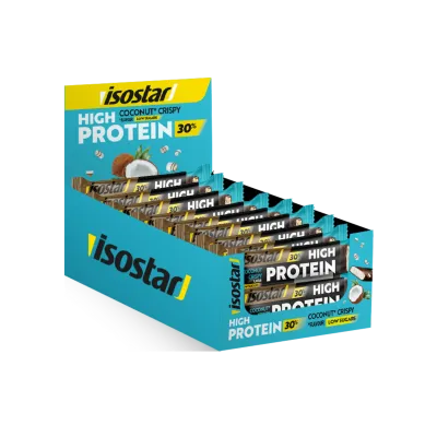 Isostar High Protein Coconut batonėliai 55g x 16