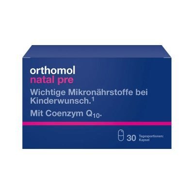 Orthomol Natal Pre, 30 dienos dozių