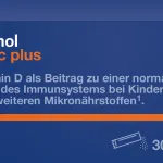 Orthomol Junior C Plus, aviečių ir žaliųjų citrinų, 30 porcijų