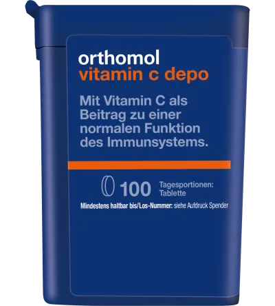 Orthomol Vitamin C depo, 100 tablečių